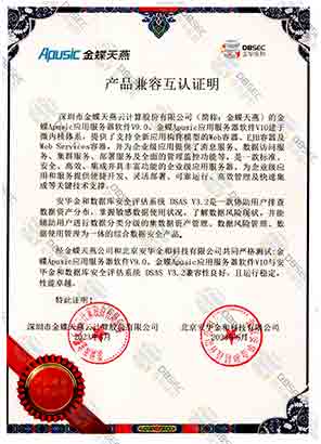 찲ȫuϵy DSAS V3.2_ApusicӦ÷V10-Ʒݻ֤