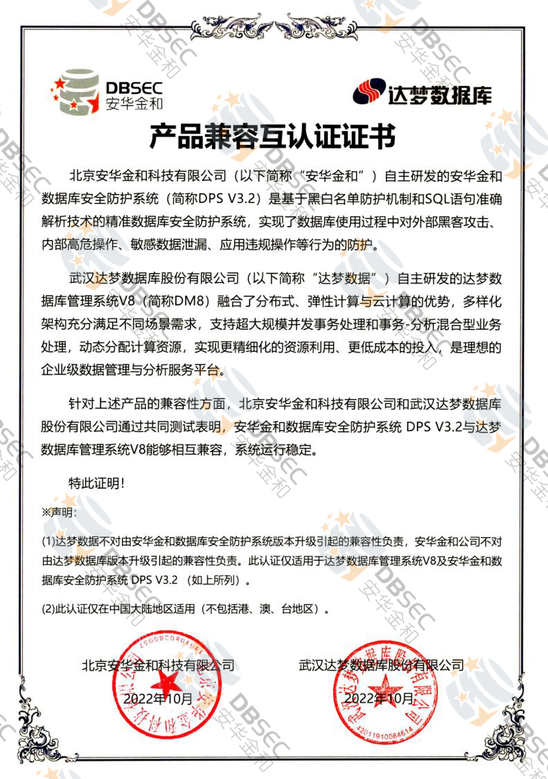 찲ȫoϵy DPS V3.2_DM V8-Ʒݻ֤֤